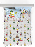 FALTAN LAS FUNDAS - Juego de sábanas de microfibra supersuave para cama matrimonial de Snoopy de Peanuts