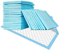 Protectores desechables para cama con incontinencia, 61 x 91 cm (24" x 36"), cambiadores desechables ultra absorbentes e impermeables para protección de muebles (50 unidades).