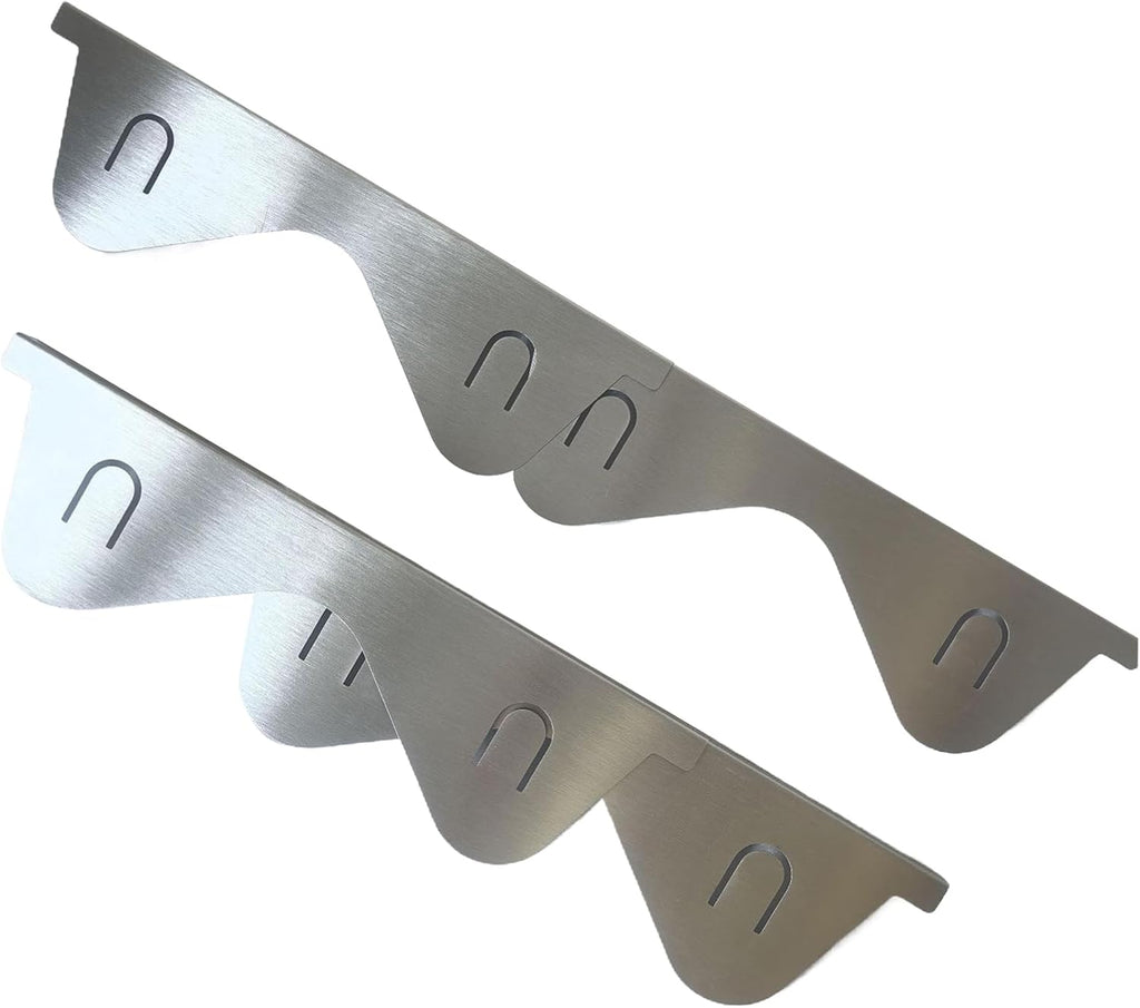 Protectores de huecos para cocina, cubiertas de acero inoxidable para encimeras de cocina