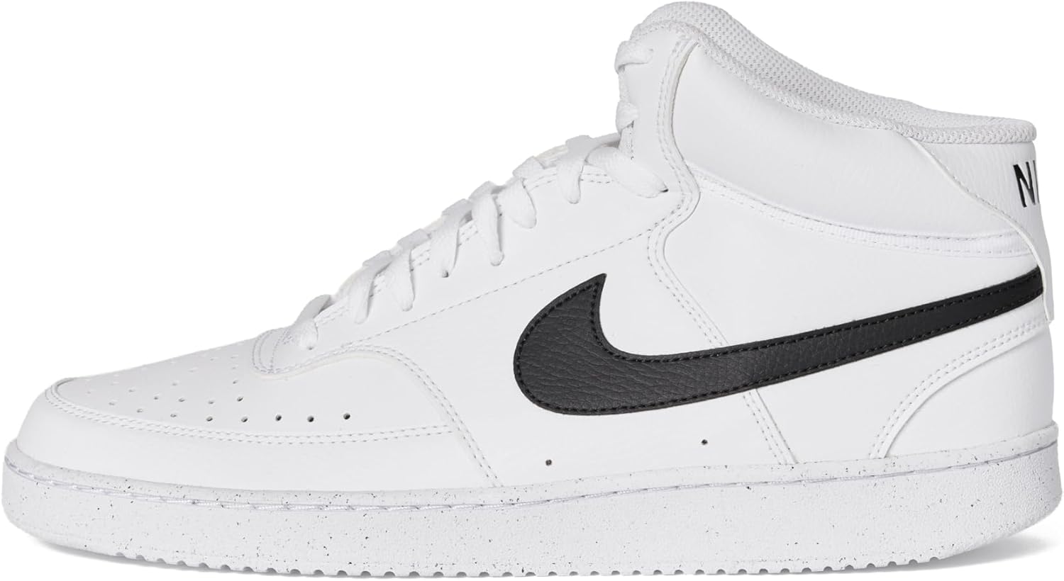 Nike Men's Court Vision Mid Next Nature Shoes - Size 13 US Men / 14.5 US Women - Mid-Top Basketball-Inspired Sneaker - Sustainable Materials