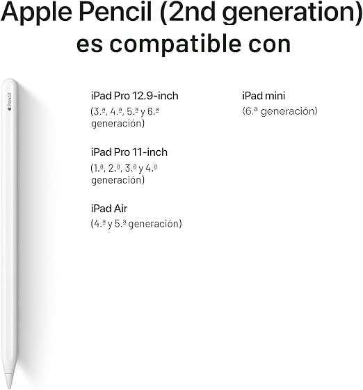 Apple Pencil 2ª Generación (MU8F2AM/A) (Copia) (Copia)