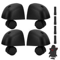 Ruedas giratorias Shop Vac A y B con base, kit de alta resistencia