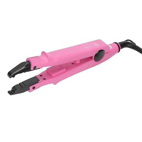 Plancha de extensión de cabello profesional, conector de extensión de cabello plano, máquina de salón de fusión, varita de hierro de fusión, herramienta ajustable de temperatura