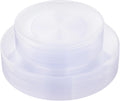 KIRE - Juego de 60 platos de plástico transparente de alta resistencia, desechables, ideales para fiestas y bodas. Incluye 30 platos llanos de 26 cm y 30 platos de postre/ensalada de 19 cm.
