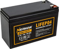 NERMAK 12V 7.2Ah LiFePO4 Deep Cycle Battery – 2000+ Cycles, Built-in 8A BMS, for Solar, RV, Fish Finder & More