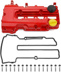 COLOR NEGRO-USADO-FALTA UNA TAPA-MITZONE Kit Tapa de Valvulas con Juntas y Pernos | Compatible Chevrolet Cruze Sonic Volt Trax Buick Encore Cadillac ELR L4