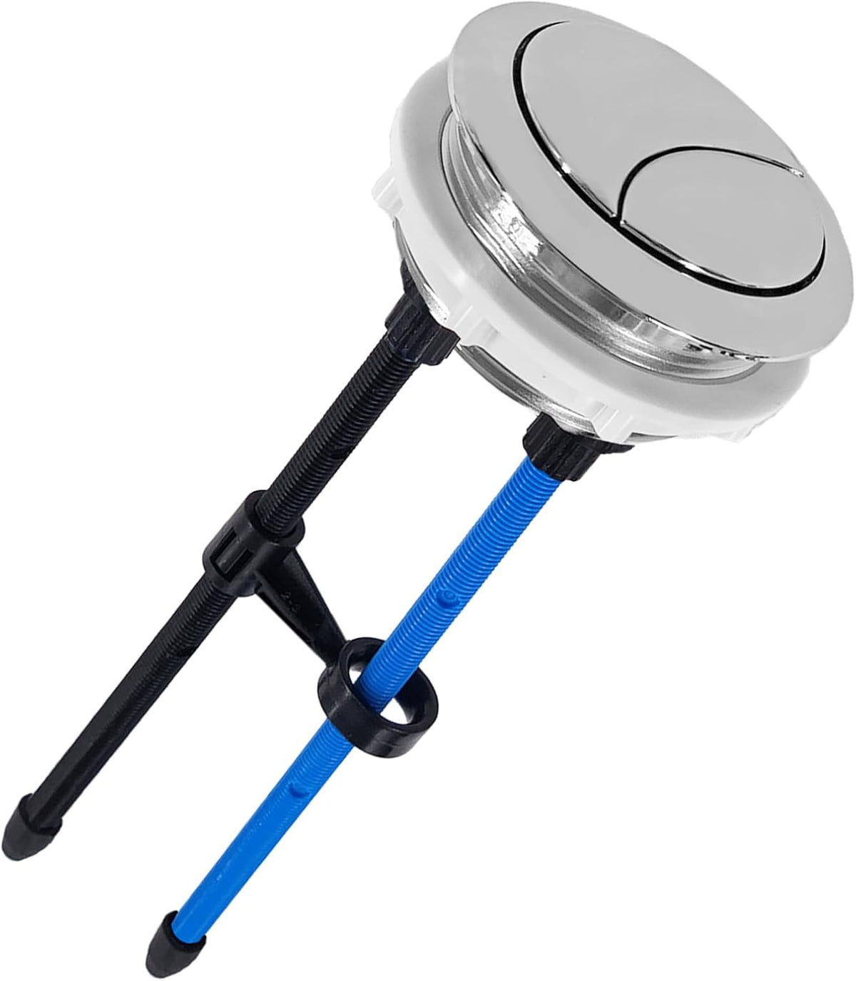 Botón de Descarga Dual para Tanque de Inodoro 58mm — Válvula Ajustable de Doble Pulsación