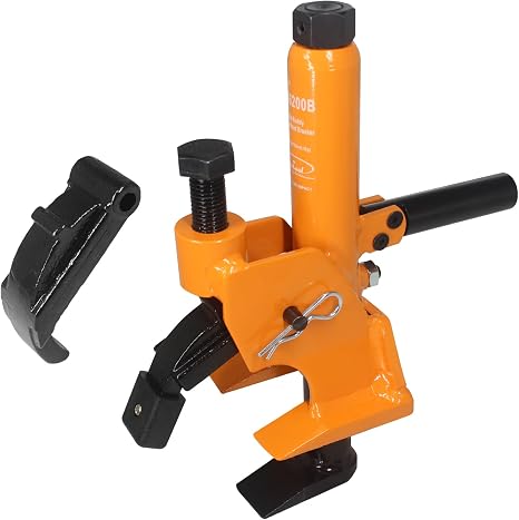 BESTOOL Desmontadora manual de neumáticos con mango y almohadilla de goma, herramienta para cambiar neumáticos para cubos de aleación de aluminio, operación de neumáticos de vehículo todo terreno