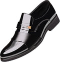 Zapatos de Cuero Casuales de Negocios para Hombre | Moda Formal y Casual | Talla EUR 45