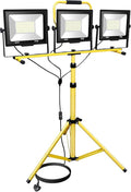 Willpower Soporte de trípode de 300 W, luz de trabajo LED