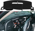 Cubierta de Tablero Y74 para Chevrolet Silverado 1500 LT/WT / 2500HD / 3500HD y GMC Sierra 2007-2013 | Negra | Alfombrilla a Medida | 1 Unidad