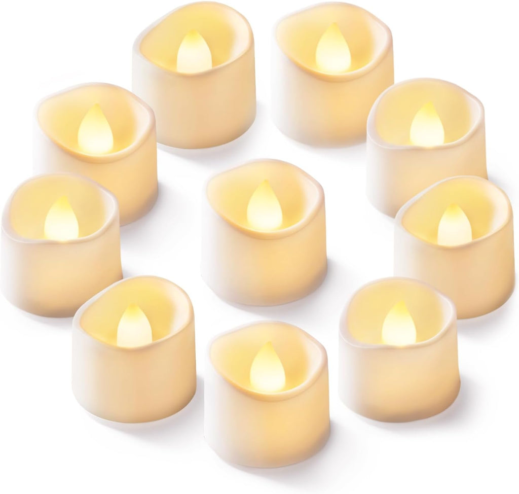 Velas LED Sin Llama Homemory – Set 24 Piezas a Batería con Efecto Parpadeo 200+ Horas