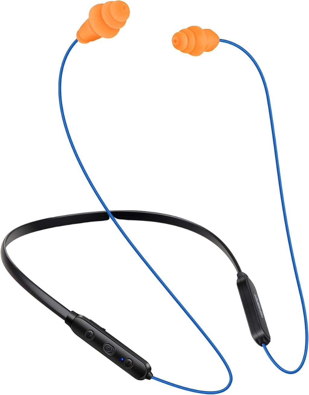 ARTICULO VIENE COMO SE MUESTRA EN LA SEGUNDA IMAGEN  ) Audífonos Inalámbricos de Cuello HomeSpot con Qualcomm aptX HD | Reducción de Ruido 27dB NRR | Micrófono CVC y 20h de Batería | Seguridad Laboral OSHA | Naranja