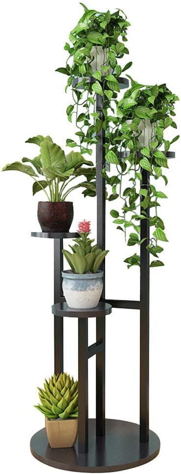 Escaleras para flores, soporte de madera para plantas, soporte para macetas de interior