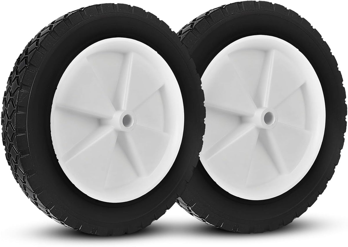 Ruedas budrash 72-110, repuesto para Oregon, ruedas universales de 10 pulgadas, aptas para cortacésped, parrillas, carros Radio Flyer, carretillas, carros utilitarios, paquete de 2, 10" x 1.75".