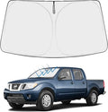 Proadsy Parasol plegable para parabrisas delantero, ajuste personalizado, para Nissan Frontier 2021-2005, accesorios de recolección 2Dr 4Dr KingCab CrewCab 2025