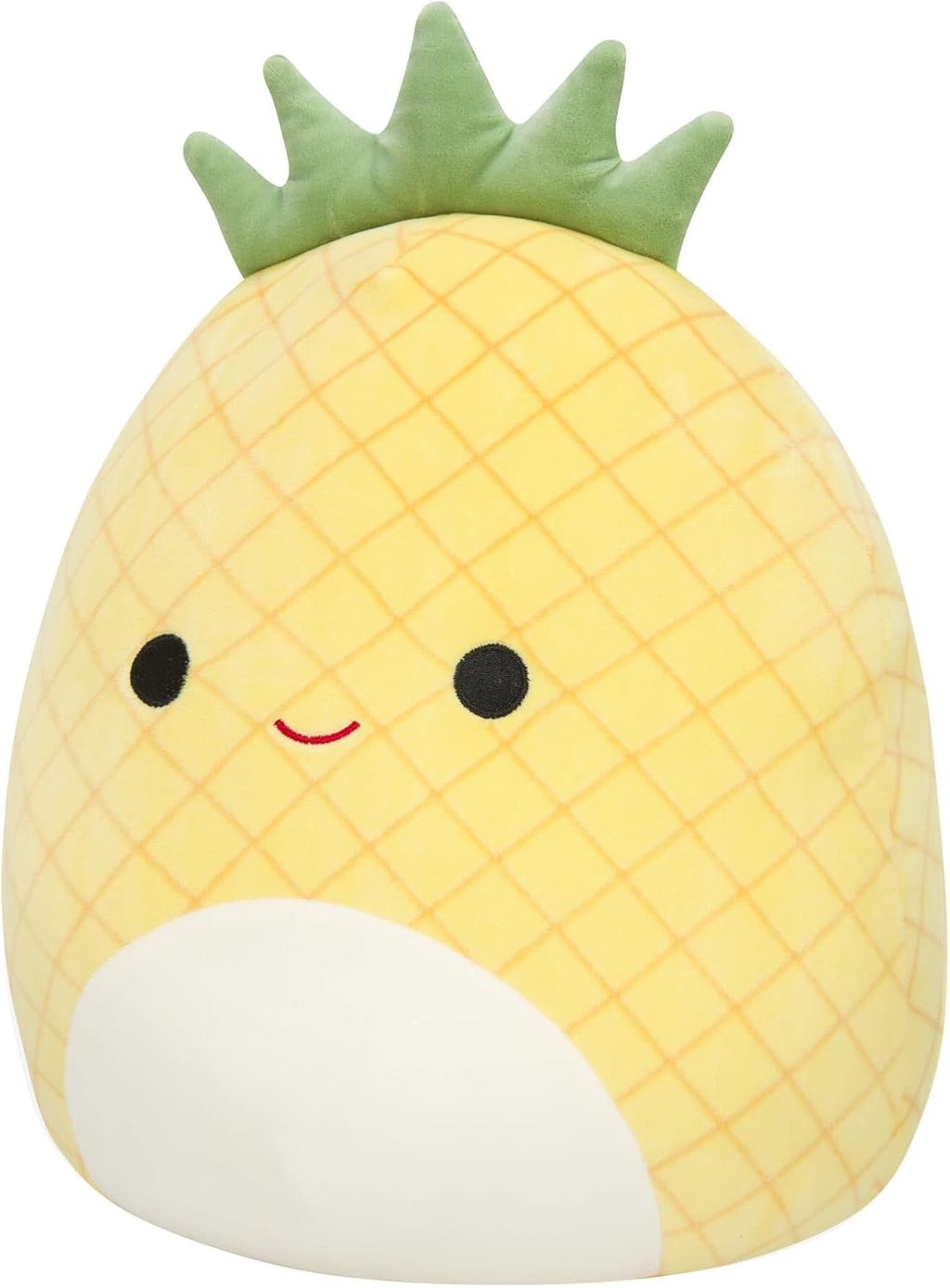 Squishmallows Piña amarilla Maui original de 20 pulgadas con parte superior verde, peluche oficial de Jazwares Jumbo Ultrasoft