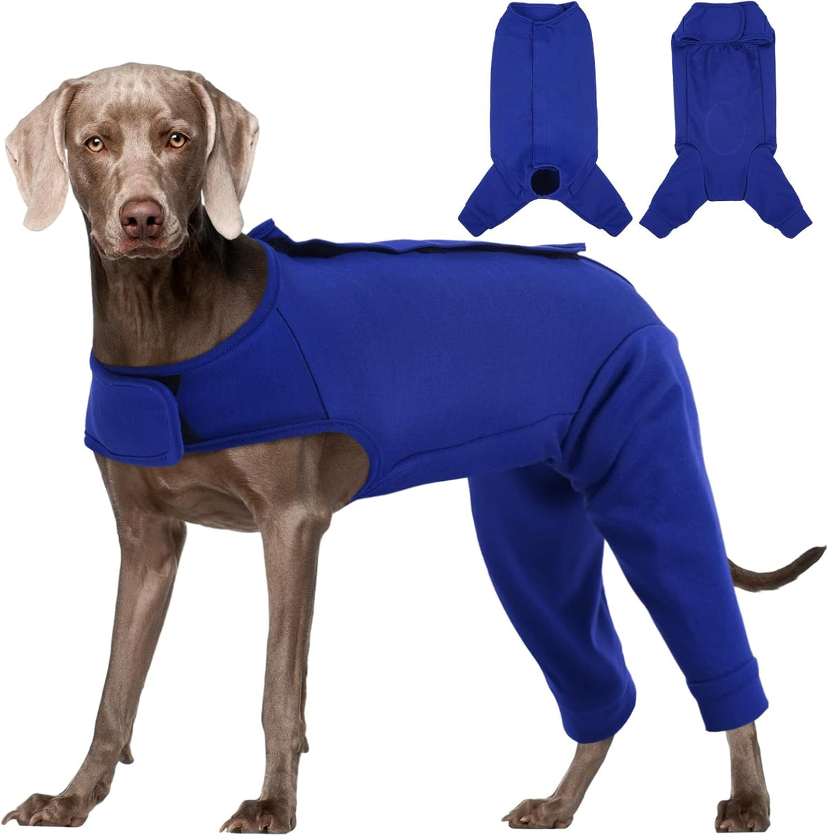 Traje Quirúrgico de Recuperación Kuoser para Perras – Cubre Patas Traseras, Evita el Lamido, para Esterilización y Heridas Abdominales