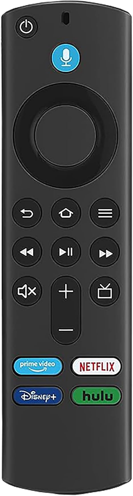 Control remoto de repuesto por voz con función de voz (3ª generación), perfectamente diseñado para Amazon TV Stick (2ª generación, 3ª generación, Lite, 4K