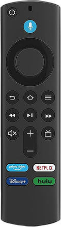 Control remoto de repuesto por voz con función de voz (3ª generación), perfectamente diseñado para Amazon TV Stick (2ª generación, 3ª generación, Lite, 4K