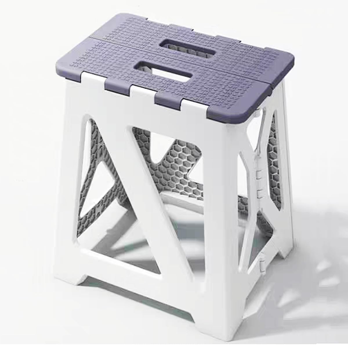 Silla de Ducha Plegable GOYUWEN – Antideslizante, Gris, 40cm Alto, Asiento 31x21cm, Baño y Bañera, Ideal para Personas Mayores