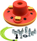Cabezal Universal para Desbrozadora SIMUSI | Carga Fácil de Hilo | Repuesto para Echo, Ego, Dewalt, Stihl y Husqvarna | Incluye 12 Piezas de Hilo 1FT-0.095 Pulgada
