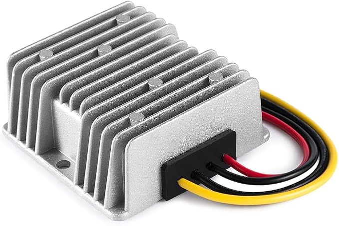 Convertidor de 12 V a 24 V, convertidor elevador de CC a CC de 10 A y 240 W, regulador de voltaje no aislado, fuente de alimentación, módulo transformador impermeable para enchufes eléctricos, carrito de golf Club Car.