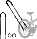 TOPROAD Manillar de seguridad para bicicleta infantil, barra de equilibrio, palo de empuje para mayor equilibrio, estabilidad, comodidad y control (Negro)