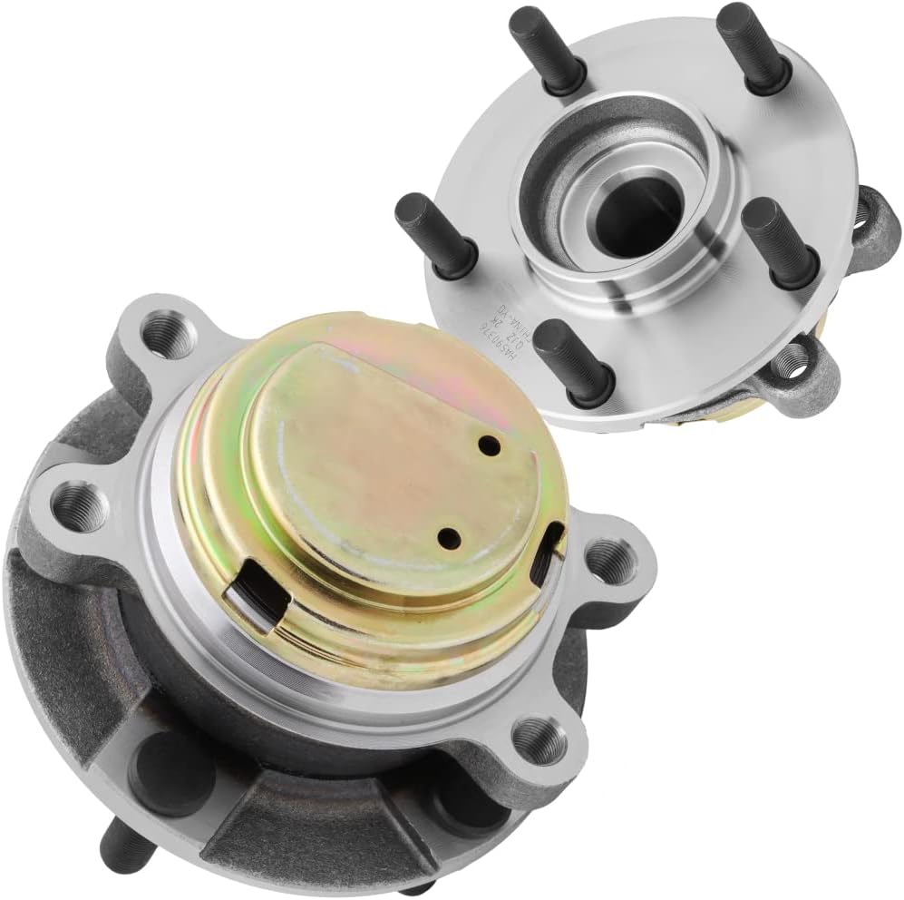 USADO-Ensamble de Balero de Rueda Delantero HA590376 (2 Pack) | Compatible con Infiniti EX35, FX35, G35, G37, M35, Q50, Q60, QX50 y más