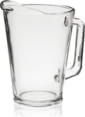 Juego de 2 jarras para servir de bar de Mimosa, suministros de brunch, 67 onzas, transparente