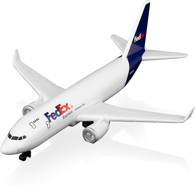 SimplyAir 1/400 Kits de modelo de avión FedEx Modelo de avión de plástico para colección y exhibición