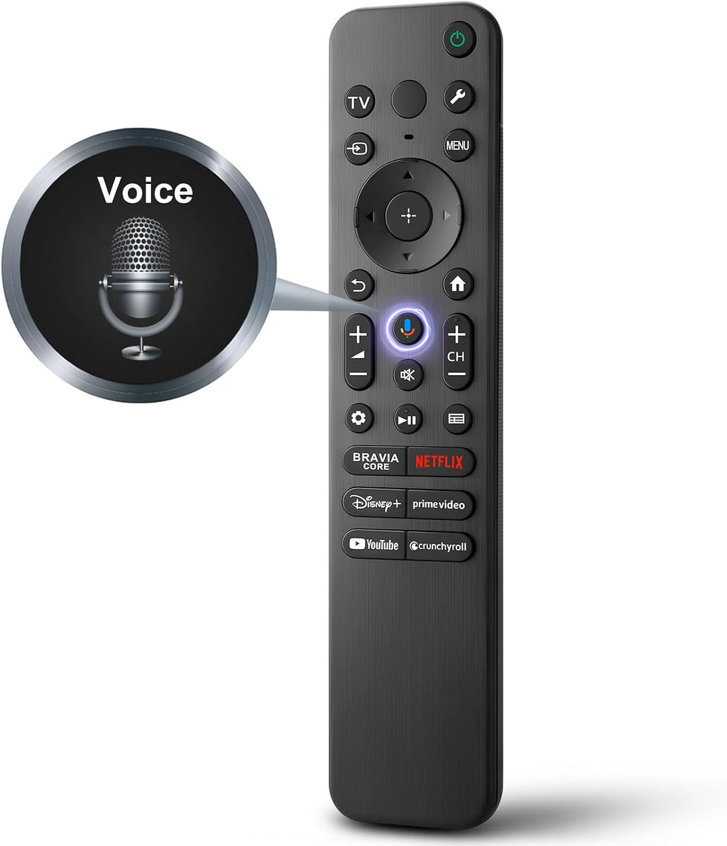 Control Remoto de Reemplazo para Sony Bravia – Smart TV LED y OLED con Control por Voz y Garantía 1 Año