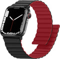 Correa Magnetica Reversible Anlinser para Apple Watch 38 40 41 42mm Azul Doble Cara Unisex Series 1 al 11 y SE