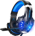 Auriculares Gaming BENGOO G9000 | PS4 PS5 PC Xbox One Series X|S Nintendo | Sonido 7.1 Envolvente | Cancelación Ruido | Micrófono | LED | 1 Unidad