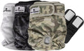 Pañales Lavables para Perros Pet Parents — Pack de 3, Talla Medium, Camo, Hembra y Macho + Extendrs