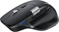 Ratón inalámbrico TECKNET, ratón Bluetooth (BT5.3/5.0 y 2.4G), recargable, ergonómico, óptico, con 6 niveles de DPI ajustables, desplazamiento lateral, clics silenciosos, receptor USB A, 7 botones y amplia compatibilidad - Negro