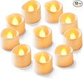 Homemory - Paquete de 12 velas votivas LED sin llama, funciona con baterías, velas de té falsas eléctricas de más de 200 horas para uso votivo, aniversario, centro de mesa de bodas, funeral, Halloween