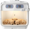Incubadora para cachorros HDMATRL, criadora inteligente de temperatura constante para mascotas, incubadora para gatitos recién nacidos, cachorros, gatitos, pequeños mamíferos y aves.