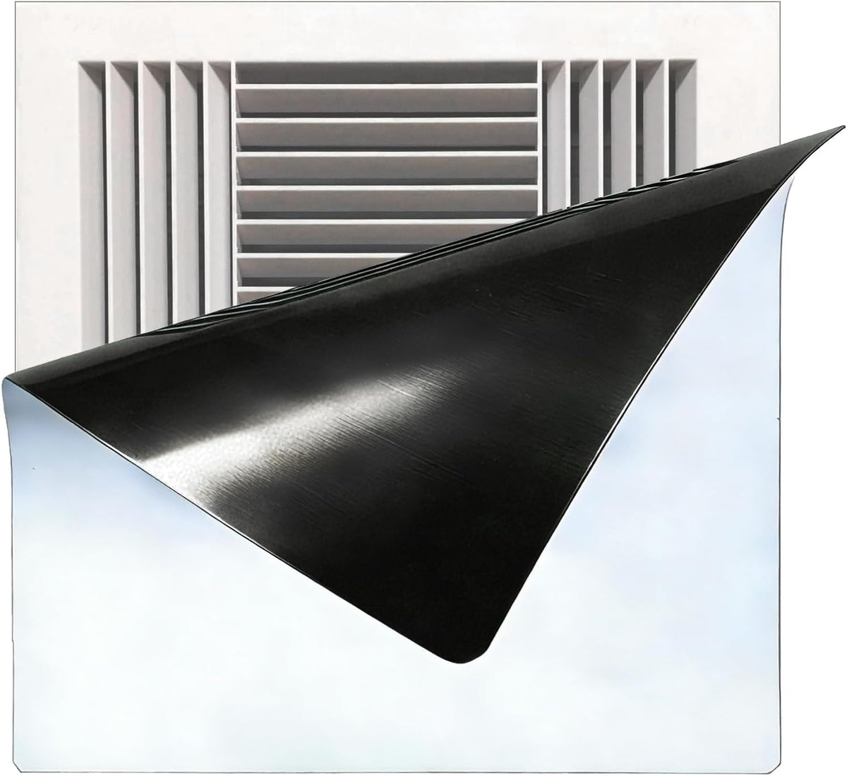 Cubierta Magnética para Rejilla de Ventilación 12x12 pulgadas | Tapa Magnética para Ventilas de Hogar y RV, Imanes Extra Fuertes para Pared, Techo, Piso y HVAC
