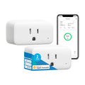 Enchufe inteligente SwitchBot HomeKit Mini de 15 A: no requiere concentrador, monitorización de energía, WiFi (2,4 GHz), compatible con Siri, Alexa y Google Home, ahorro de energía y automatización. 