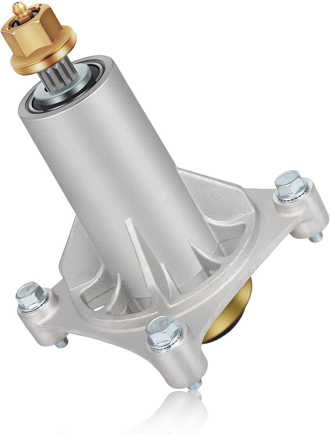 USADO-Ensamble de Husillo para Cortacesped | Compatible con Husqvarna YTH24V48, Ariens, Craftsman, Poulan, Murray | Reemplaza 532187292, 532192870, 187292