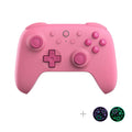 8Bitdo Ultimate 2C Control Bluetooth con Joysticks Hall Effect | Botones L4/R4 Remapeables, Movimiento 6 Ejes | Switch (Rosa)