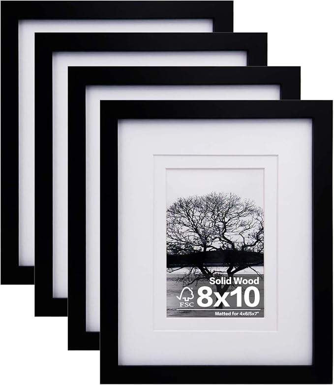 Egofine - Marco de fotos de 20 x 25 cm (8 x 10 pulgadas)