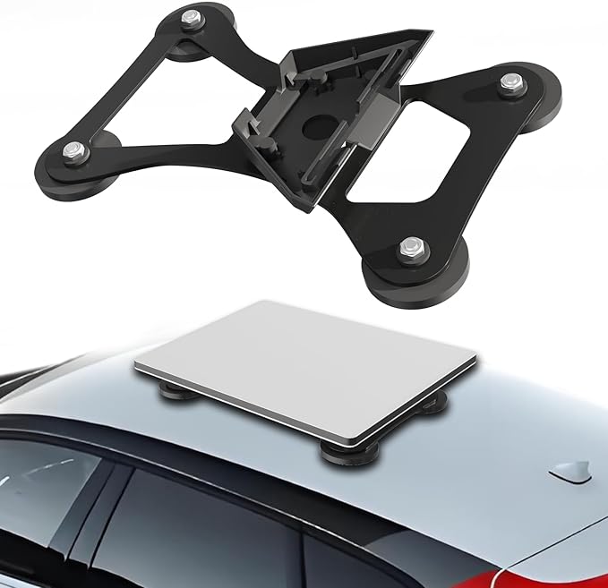 Soporte Magnetico Starlink Mini — Base de 200 lbs con Seguro para RV, Auto, Bote y Camion