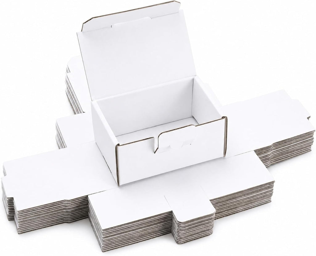 Cajas de Envío Pequeñas LineKap x25 – Cartón Corrugado Marrón 3.5x2.2x1.6" | Envios y Regalos