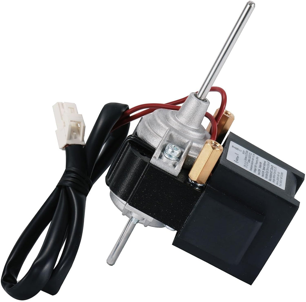 Motor de ventilador de refrigeración para refrigerador serie ZYD-2J-22, motor de inducción de polo sombreado para ventilador de congelador, reemplaza a GMFM-115V-2J, 115 V 60 Hz, entrada 22 W, salida 4 W, 1550 RPM, entrada 0,3 A