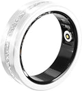 Anillo inteligente para mujer, anillo de salud con monitor de frecuencia cardíaca 24/7, rastreador de sueño, modos multideportivos, impermeable, cámara remota, seguimiento de período, rastreador de