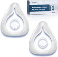 Paquete de 2 cojines de repuesto para ResMed AirFit F20, compatible con la máscara facial completa original Airfit F20, sellado confiable y ajuste perfecto, cubre nariz y boca, mediano