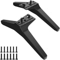 Patas para soporte de TV LG de 60 y 65 pulgadas (65UQ7950, 65UJ6300, 65UJ6320, 65UJ6540, 65UK6200, 65UK6500, 65UK6500PLA, 65UM7300, 65UN7300, 60UJ6200, 60UJ6300, 60UK6200, 60UM6950, 60UN7300). Incluye tornillos.