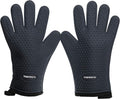 KITCHEN PERFECTION Guantes de Silicona para Horno y Ahumador | Resistentes al Calor Extremo | Para BBQ, Parrilla y Freidora | Impermeables | Set con 3 Bonos